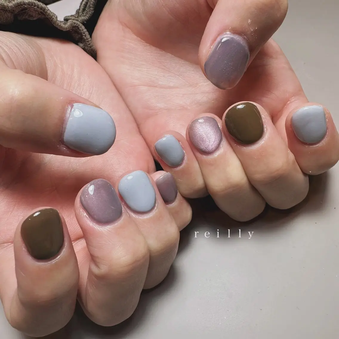 ネイル チークネイル クリアネイル フットネイル フレンチネイル ジェルネイル ハンドネイル Reillynail みさきのネイルデザイン