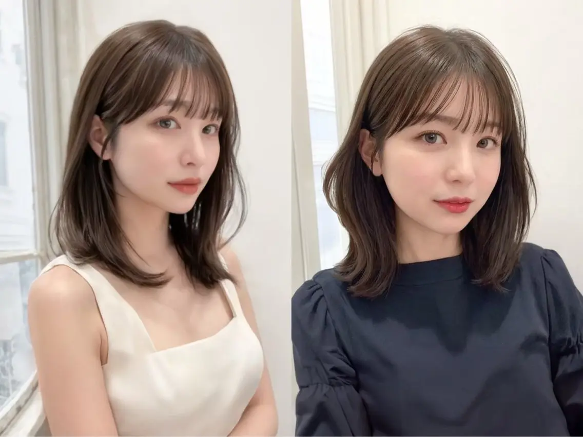 【U30】ミディアム×似合わせ艶カラー✨️の写真
