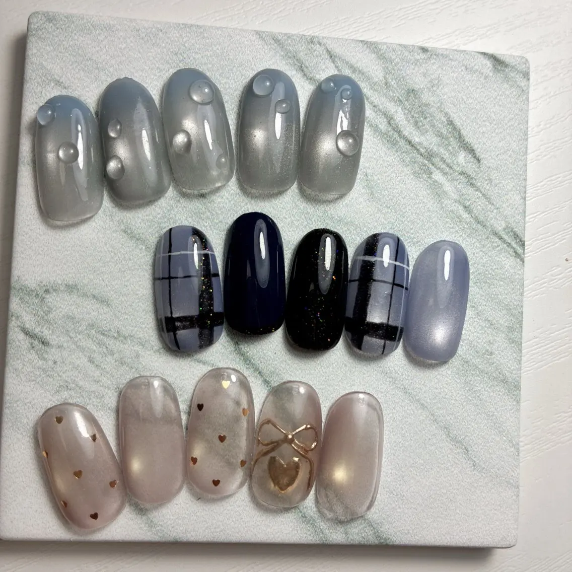 ネイル フットネイル 氷ネイル・うるうるネイル マグネットネイル メンズネイル ニュアンスネイル ハンドネイル nail salon anoneのネイルデザイン