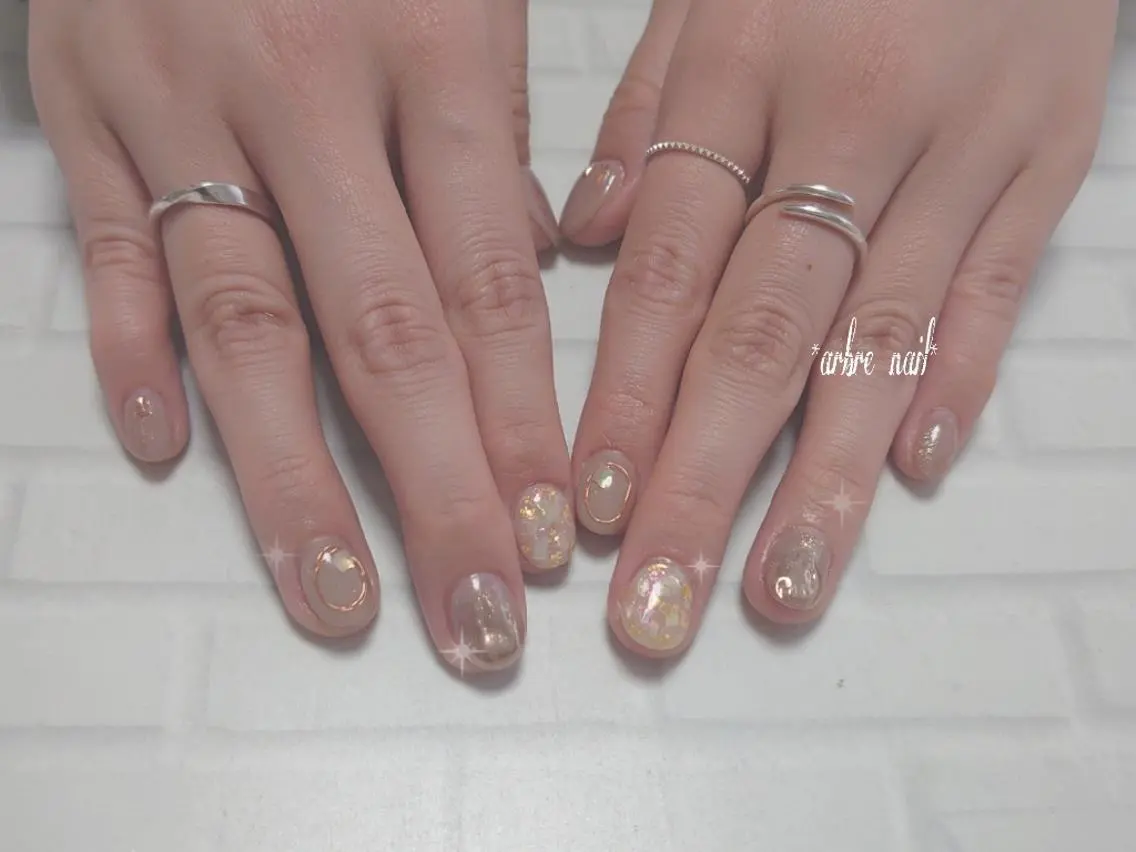 ネイル ✯.。 arbre nail 。✯.のネイルデザイン