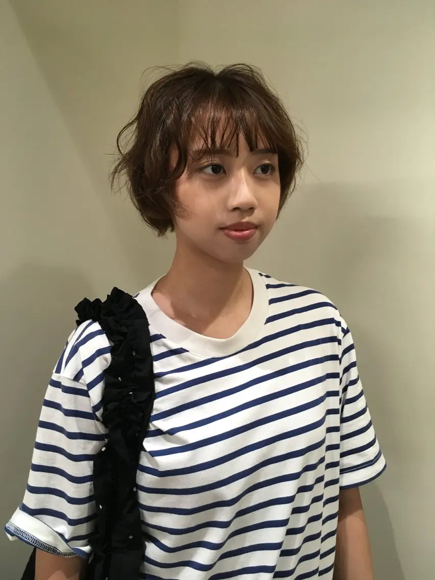ショート カット ヘアカラー natsuki /HUIのヘアスタイル
