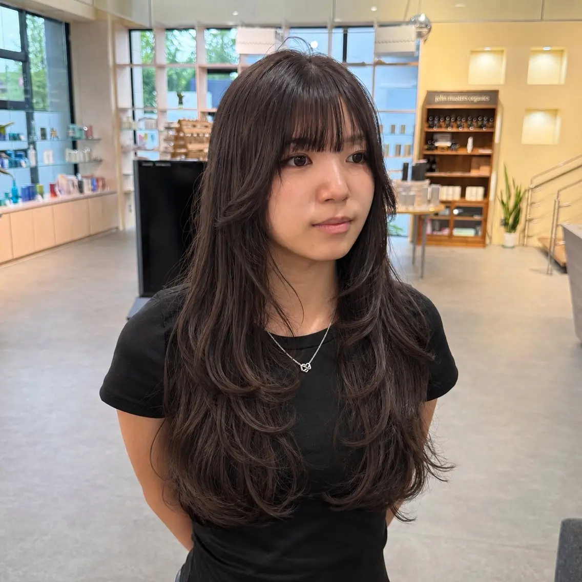 ロング カラー Himena🎀 ハイトーン/デザインのヘアスタイル