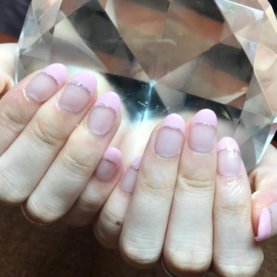 ショート ネイル フレンチネイル ハンドネイル 《LB》ラブリエ Nail&eyeのマツエク・マツパデザイン