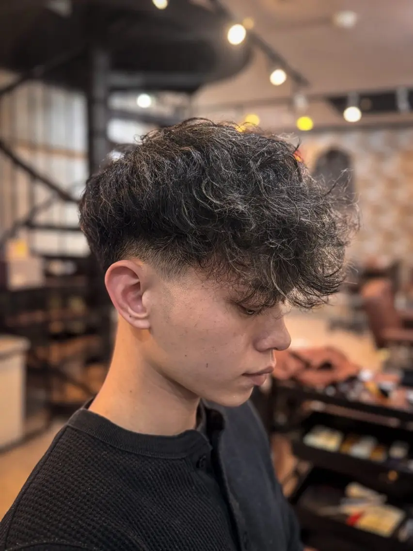 ショート メンズ フェードカット カット 立川メンズカット/ メンズパーマ💈三上のヘアスタイル