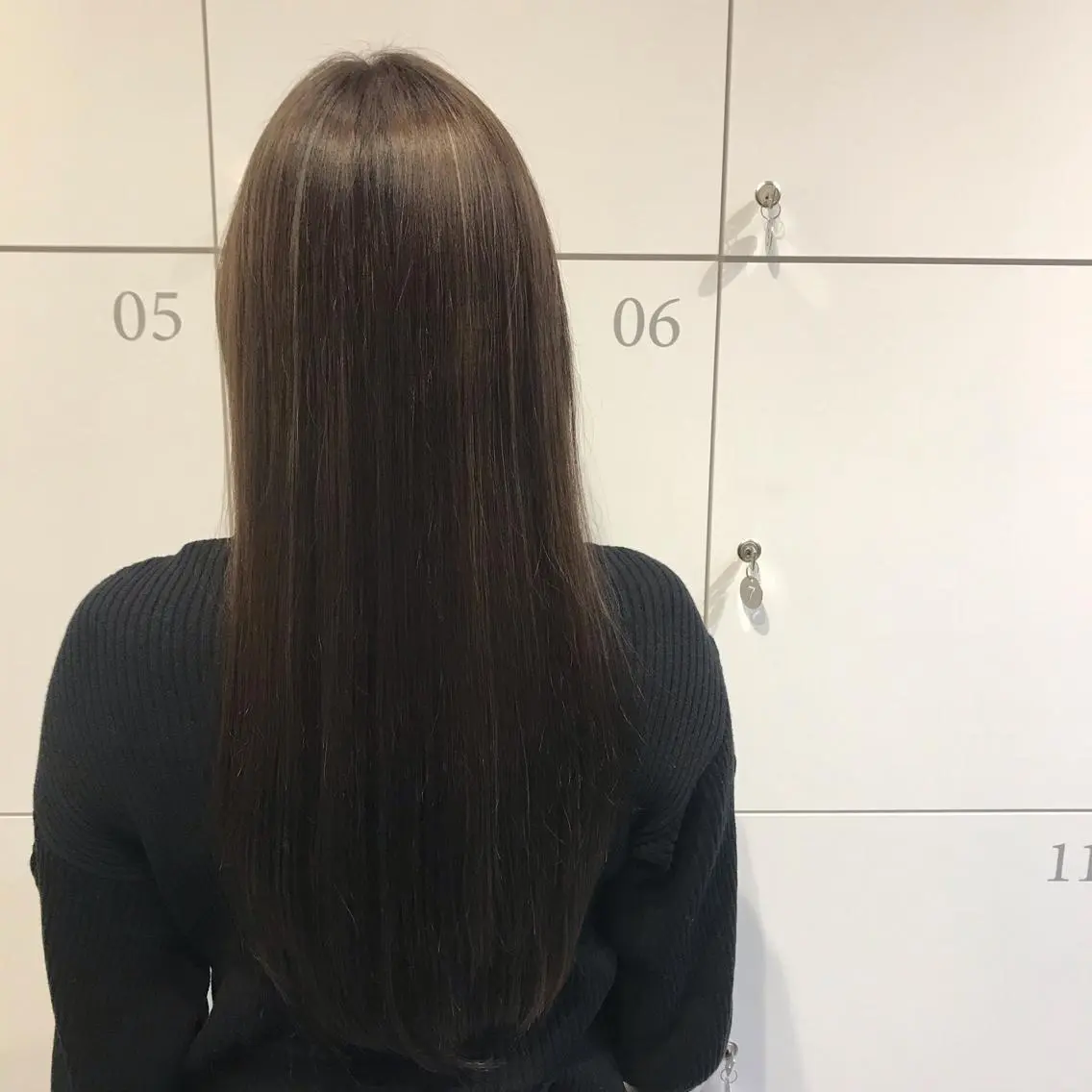 ロング カラー ハイライトカラー ハイライト 髪質改善 トリートメント カット 縮毛矯正 小川 舜人のヘアスタイル