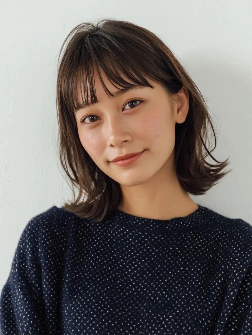 💫前髪縮毛矯正💫+2stepトリートメント付きの写真