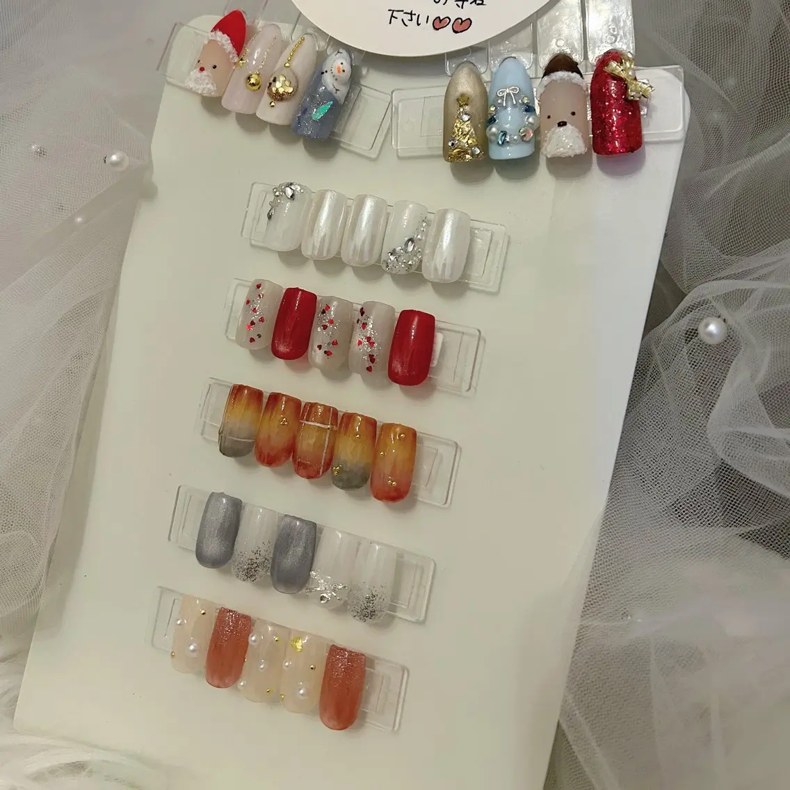 ネイル 冬ネイル クリスマス EmaNail Risaのネイルデザイン