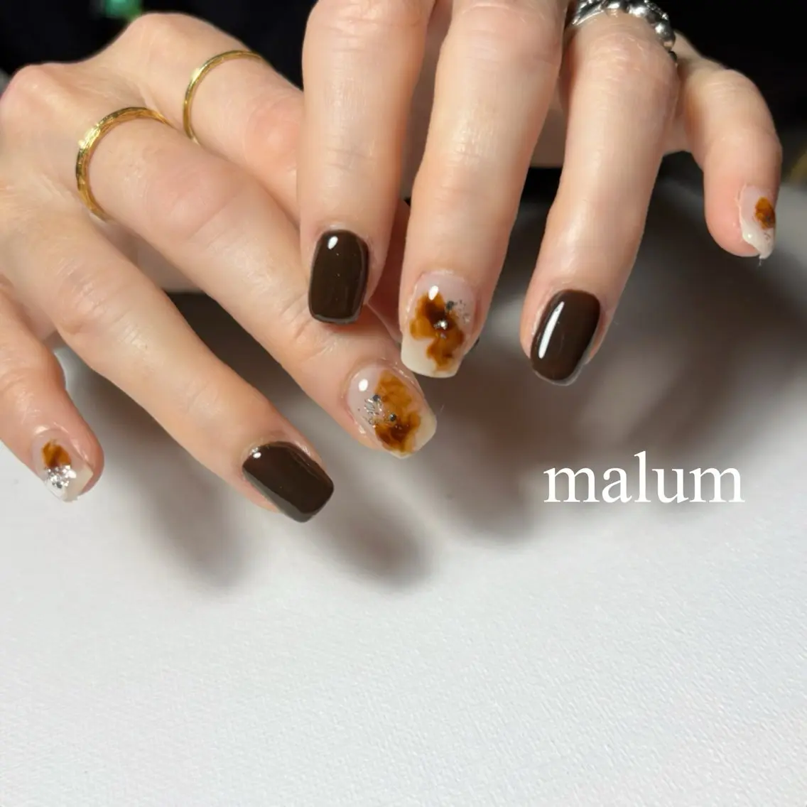 ネイル ハンドネイル malum nailのネイルデザイン