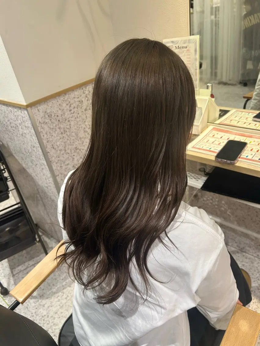 カラー ♡透明感カラー★ ネイル/しの♡のヘアスタイル