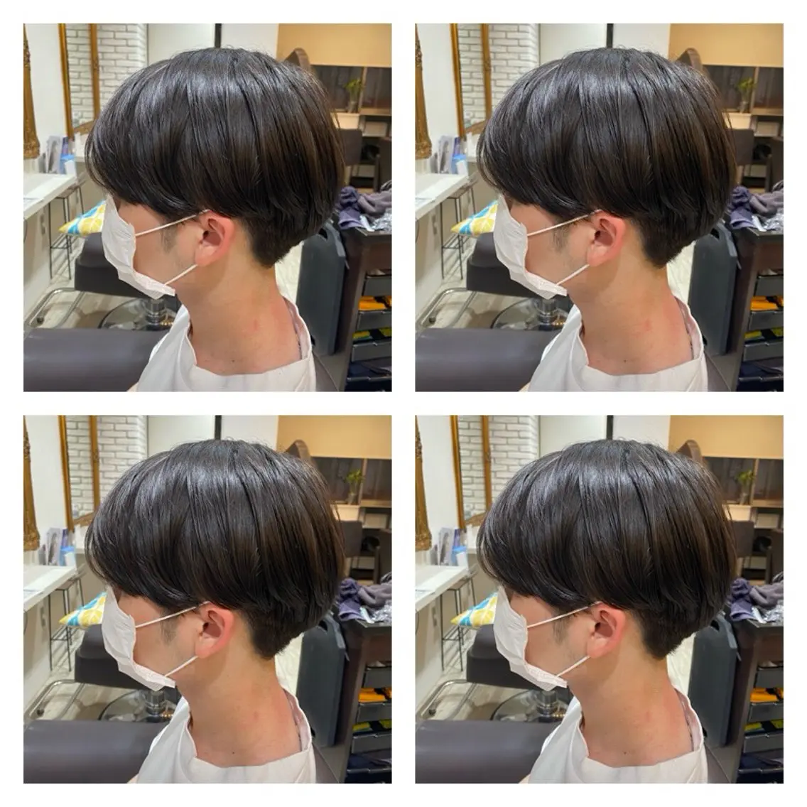 ミディアム パーマ メンズ カット パーマ トリートメント 👑錦糸町/毛流れ パーマ特化/NORIのヘアスタイル