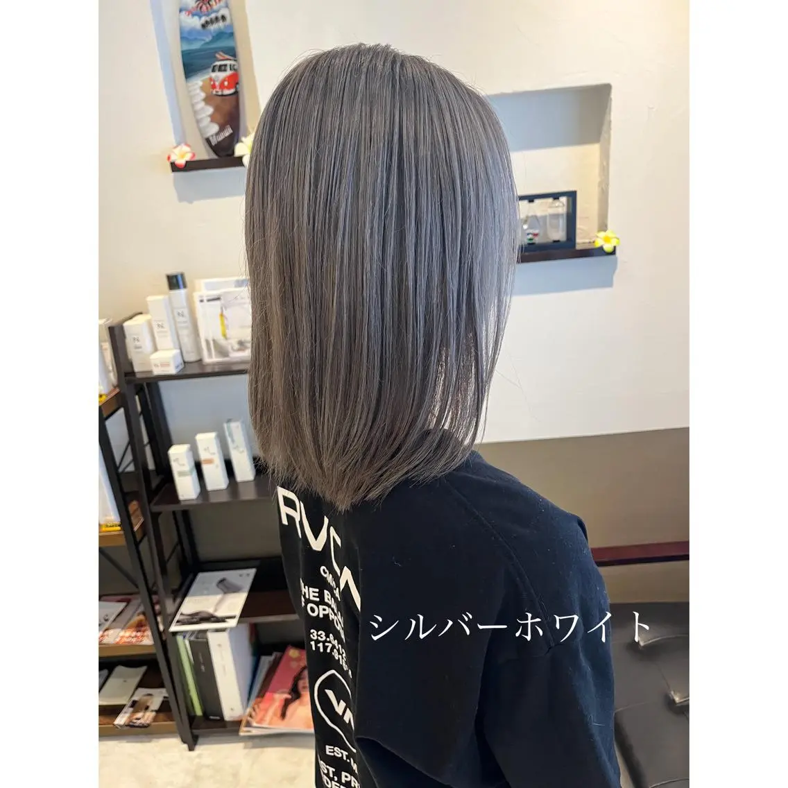 ミディアム 坂井田 浩樹のヘアスタイル