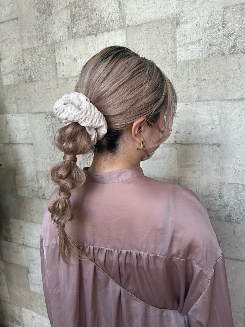 ロング ヘアアレンジ 🍒中川葵久美🍒 レイヤー/メンズのヘアスタイル