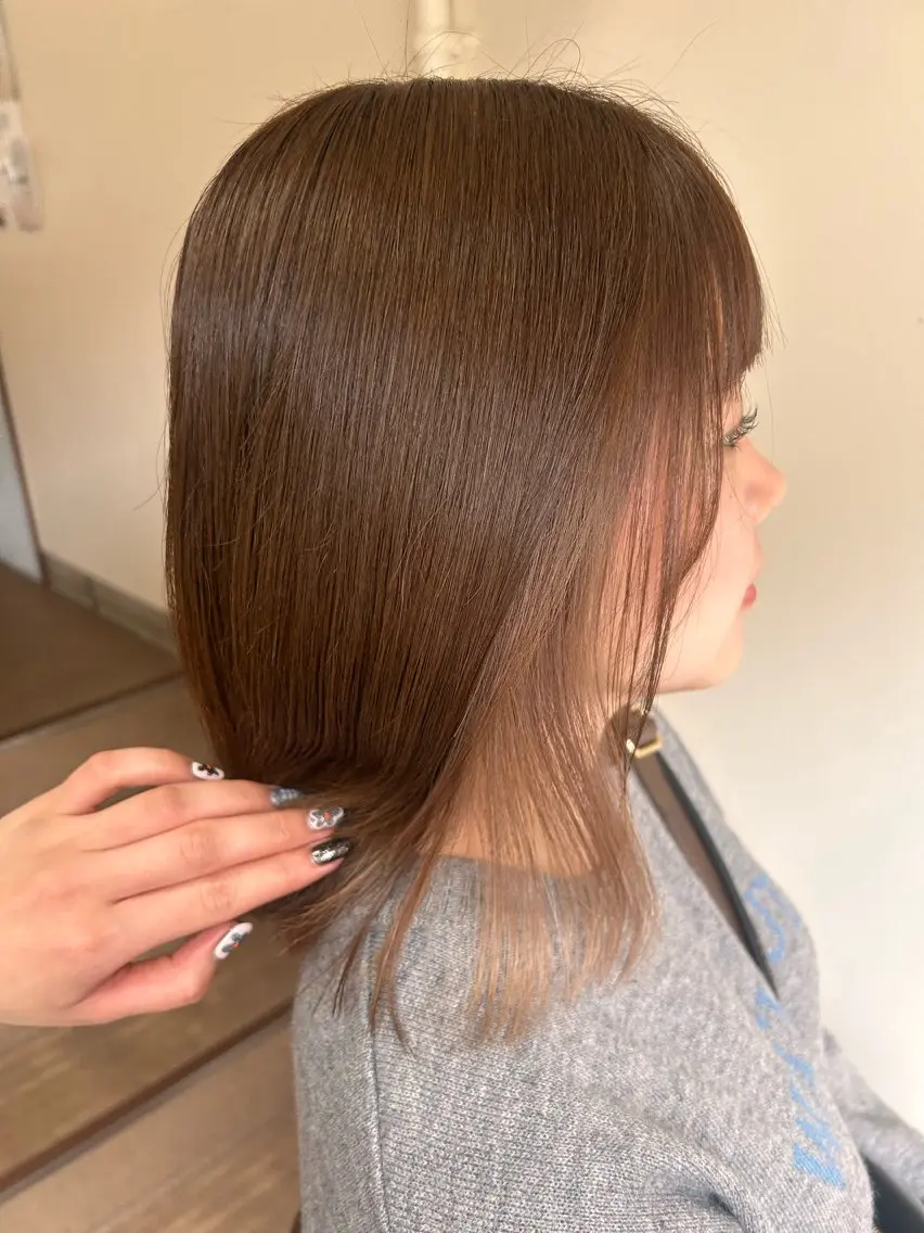 ミディアム カラー pifdesign /manamiのヘアスタイル