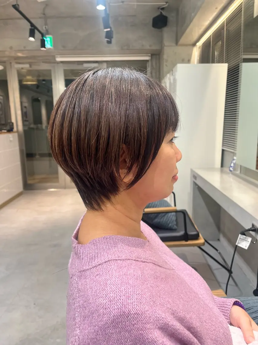 ショート ショートヘア みづき 新宿のヘアスタイル