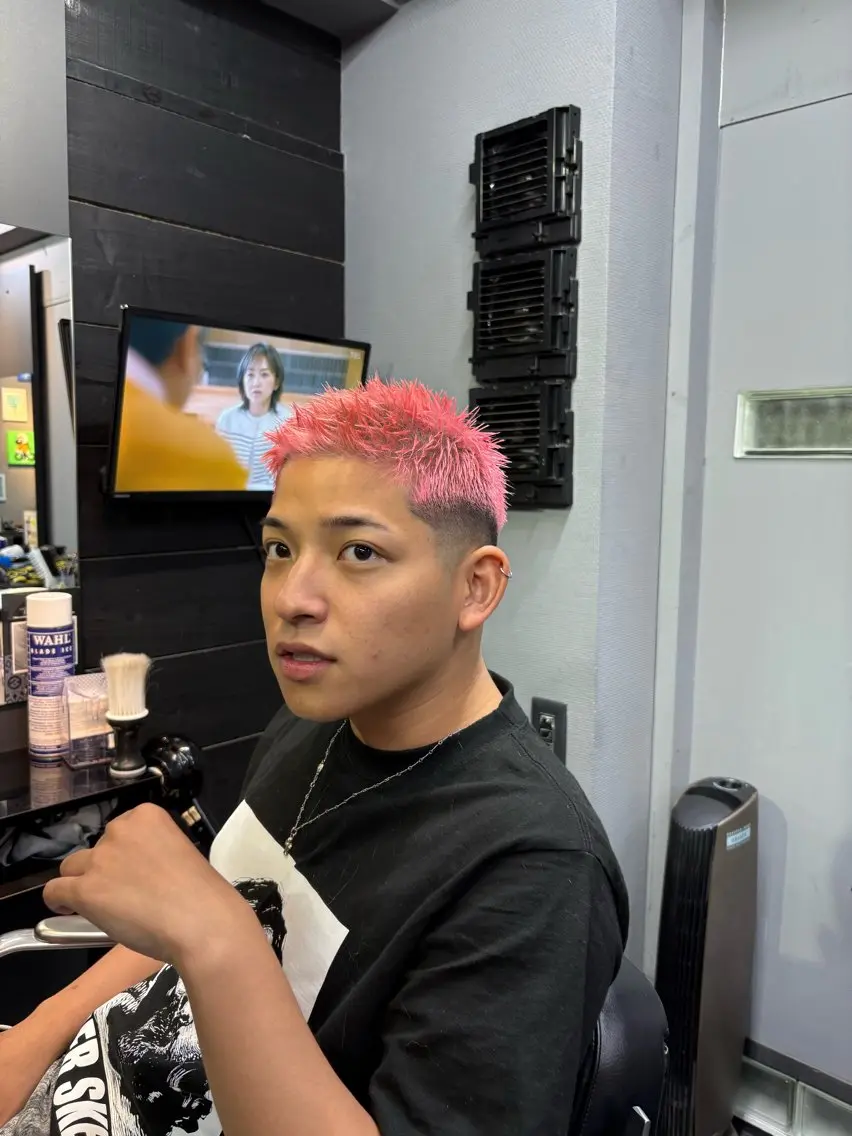ショート メンズ フェードカット スキンフェード カット 中目黒メンズカット 佐藤京介のヘアスタイル