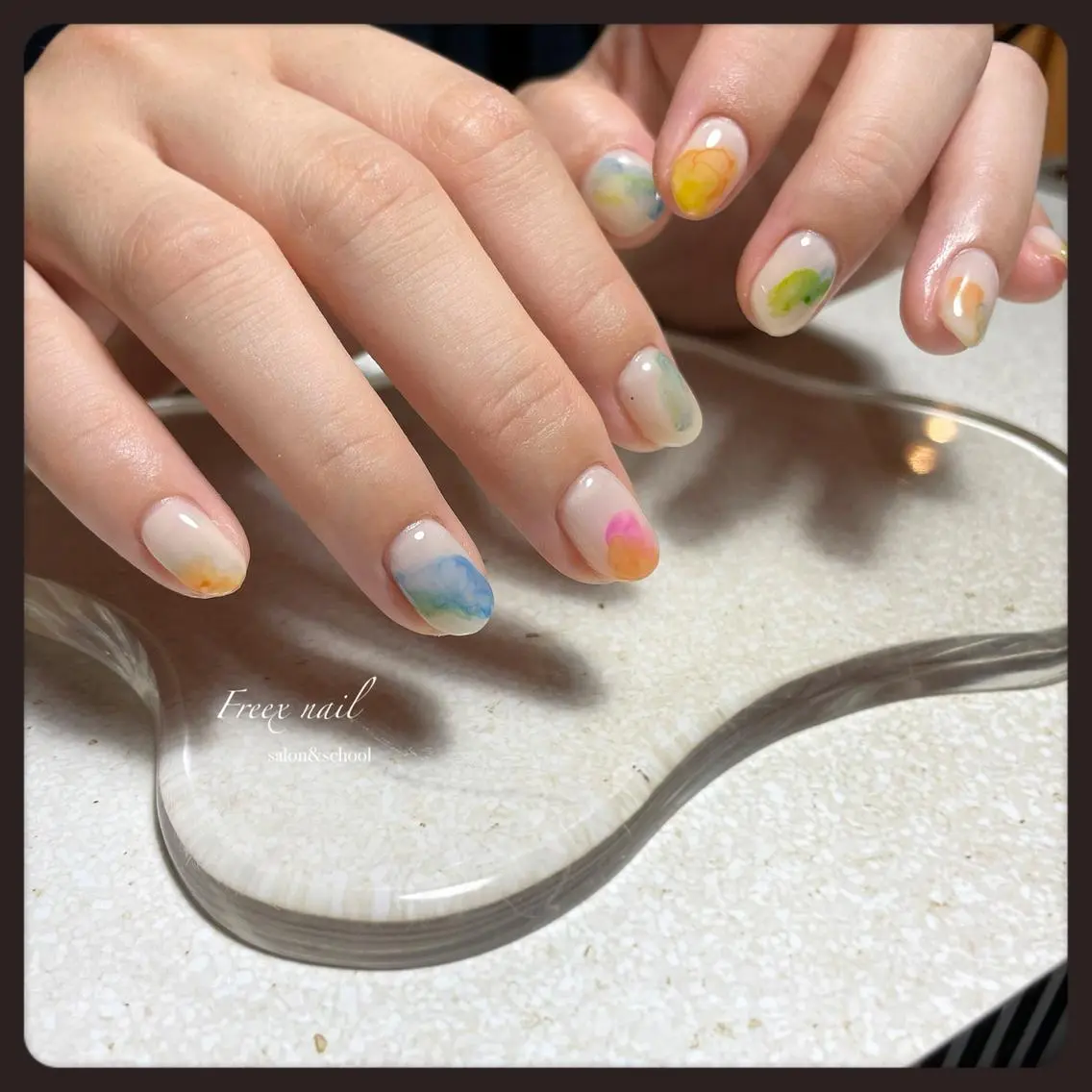 ネイル ニュアンスネイル ハンドネイル フットネイル freex nail /ニュアンス/個性派のネイルデザイン