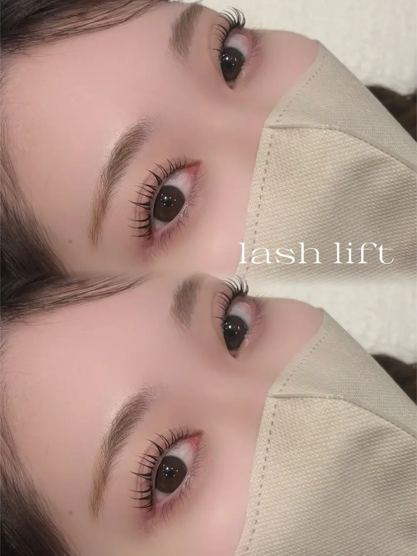 マツエク・マツパ 束感まつ毛 まつげパーマ 一重×まつ毛パーマ 〔lazo〕 solaの眉毛・アイブロウイメージ