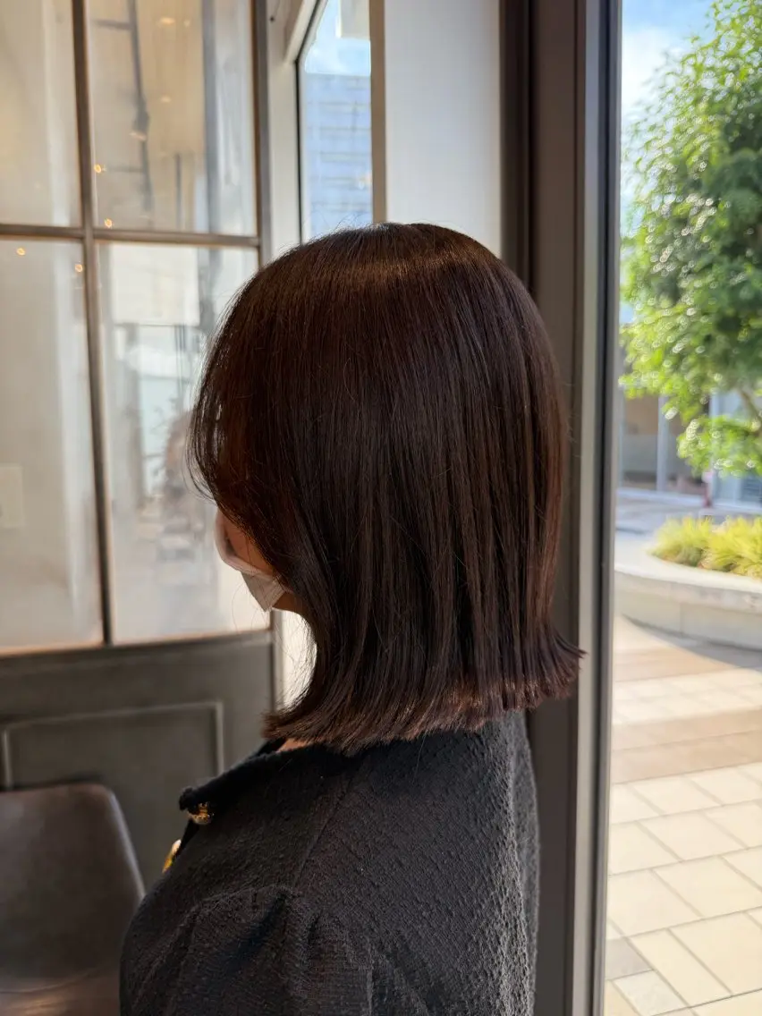 ショート カット ヘアカラー レイヤーカット /momocaのヘアスタイル