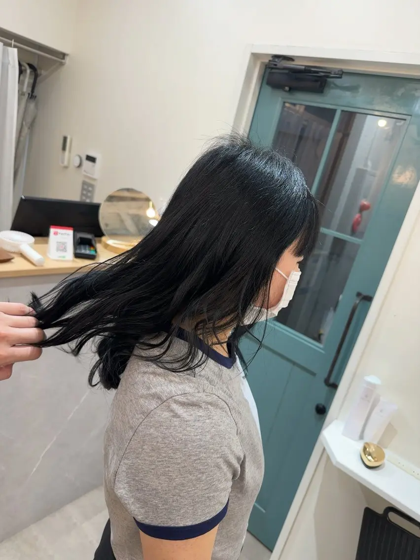 ロング 髪質改善カラー メテオ 晟之介のヘアスタイル