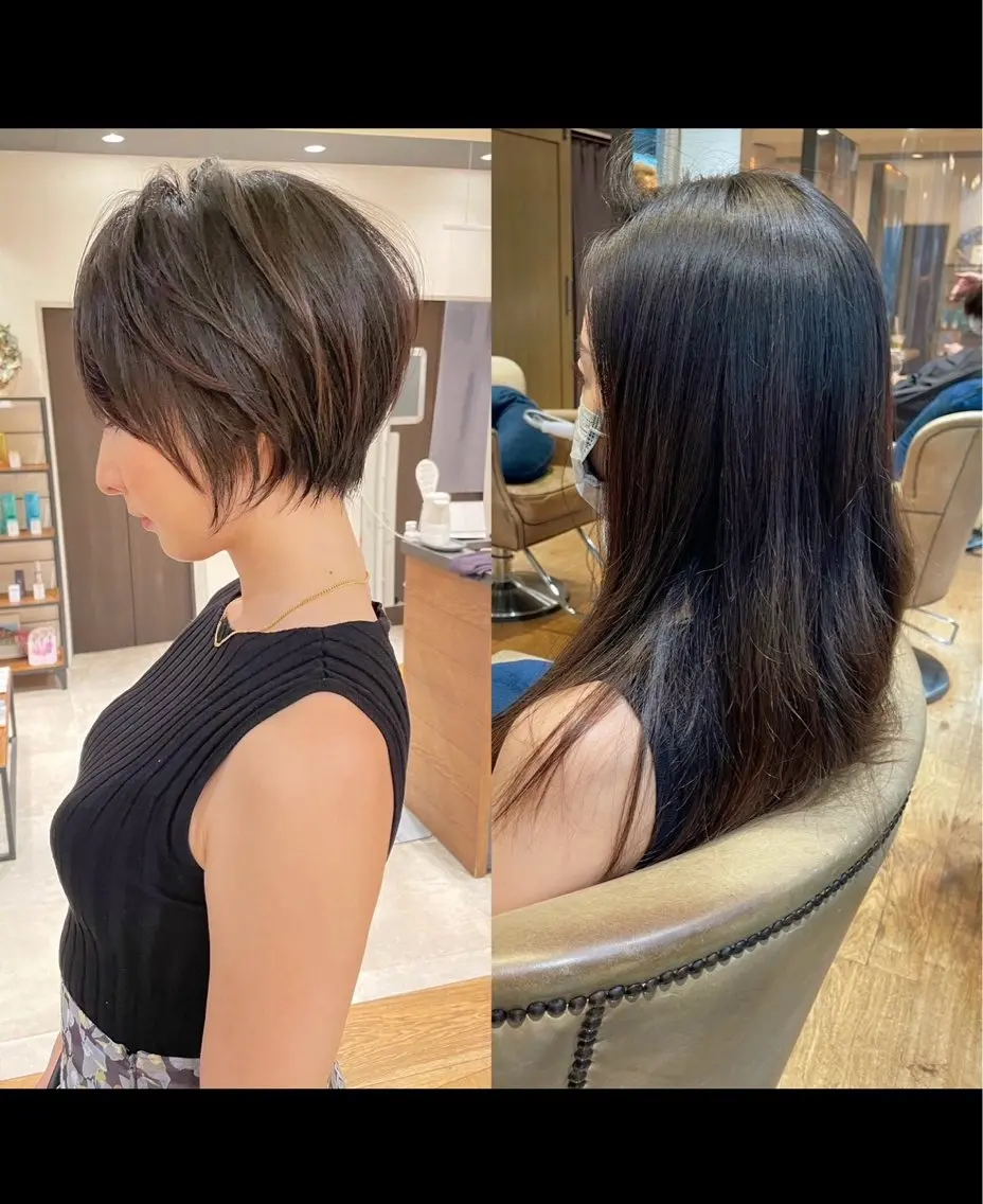 ショート カラー カット ヘアカラー トリートメント 【7月限定価格🌟】 ショート特化/荒砂のヘアスタイル