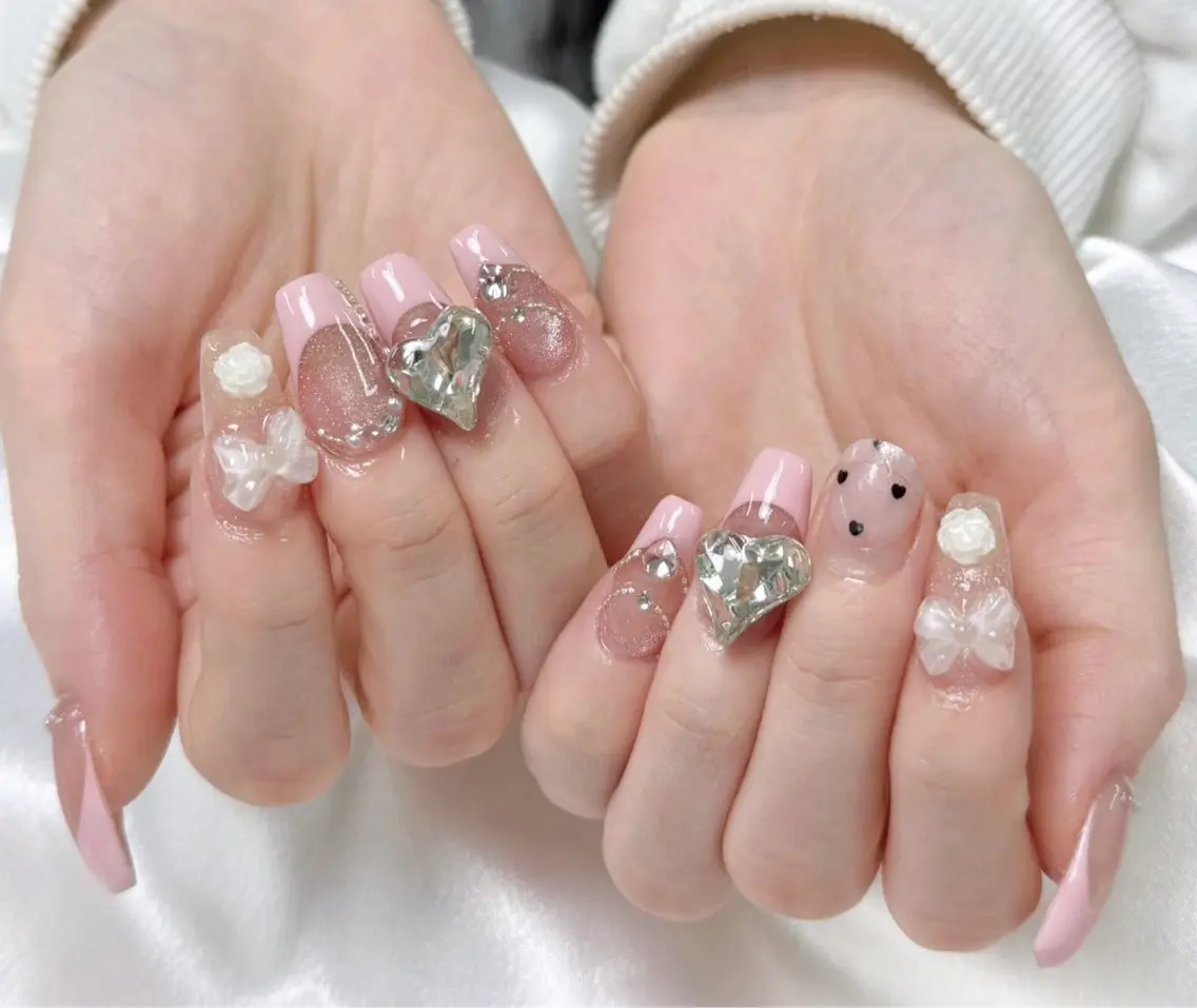 ネイル ハンドネイル ╹◡╹MimoEye lash🌻Nailのマツエク・マツパデザイン