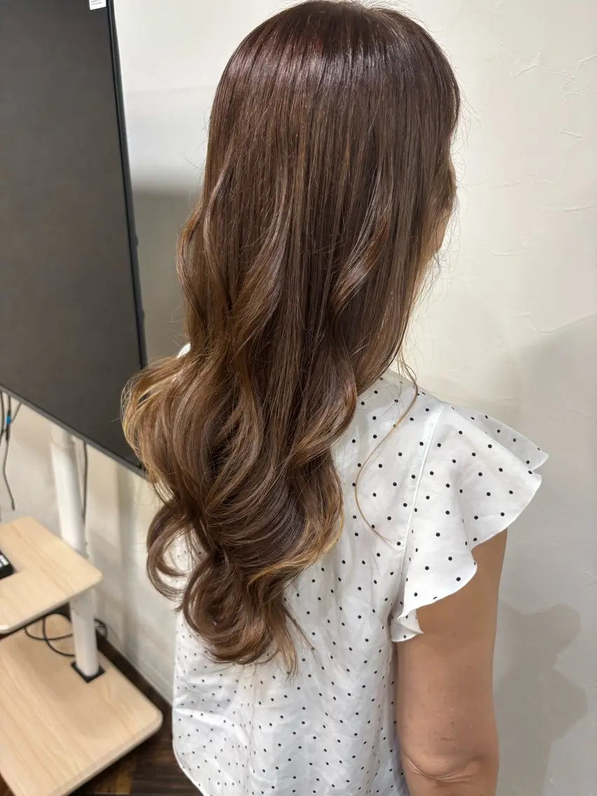 カラー ヘアカラー 韓国風ヘア✂︎ 透明感♡ayameのヘアスタイル