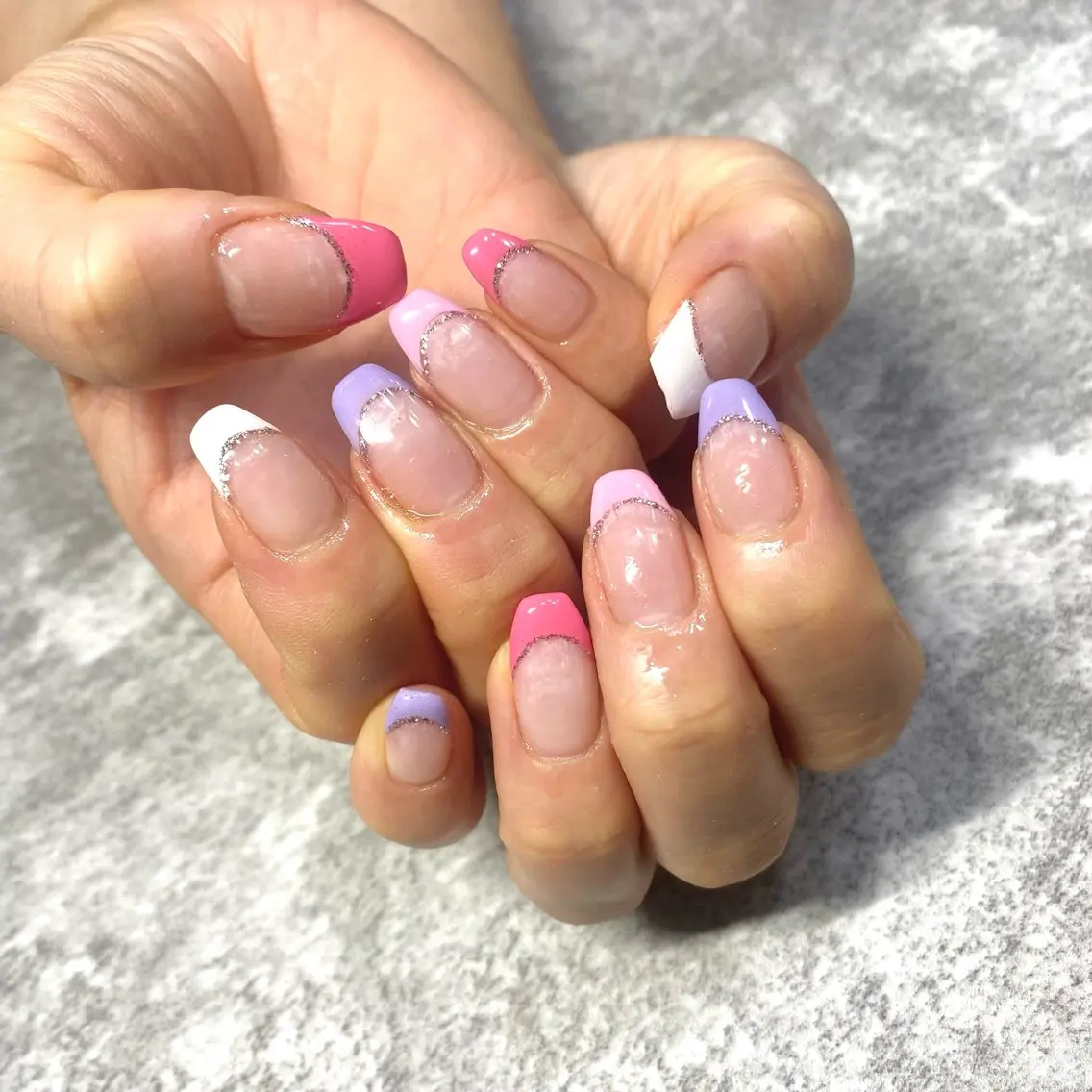 ネイル フレンチネイル ハンドネイル ★Rinail... .のネイルデザイン