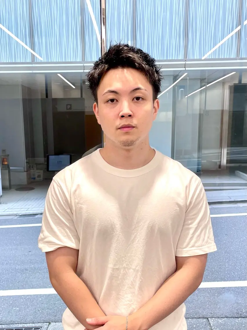 メンズ 縮毛&髪質改善 TAIGAのヘアスタイル