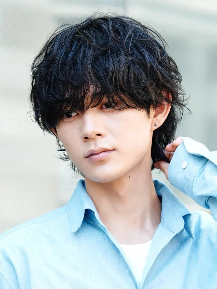 パーマ メンズ カット 無料イノウエのヘアスタイル