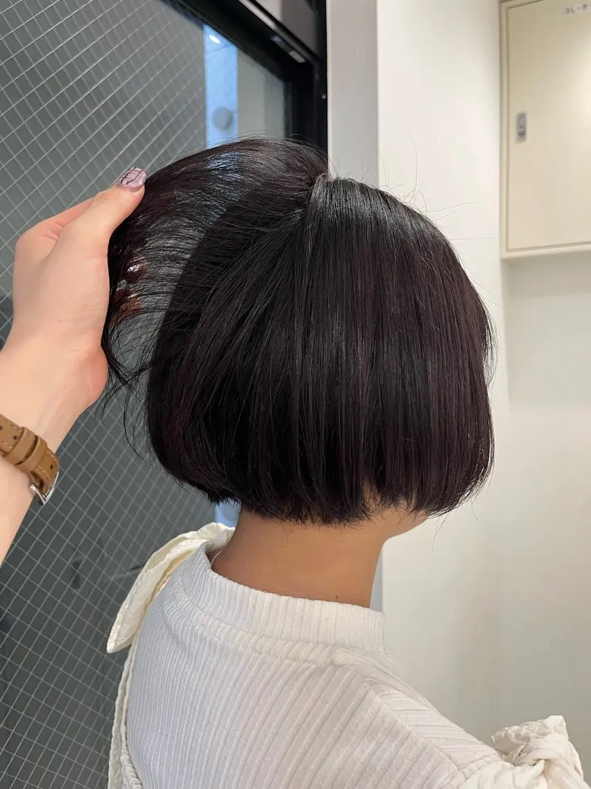 ヘアカラー sena⌇ベージュ⌇ ブリーチなしWカラーのヘアスタイル