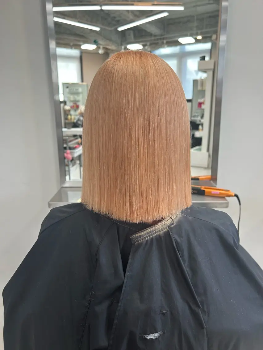 ショート カラー ブリーチ ケアブリーチ ダブルカラー ハイトーンカラー ヘアカラー トリートメント Maya川越/ エクステ/ハイトーンのヘアスタイル