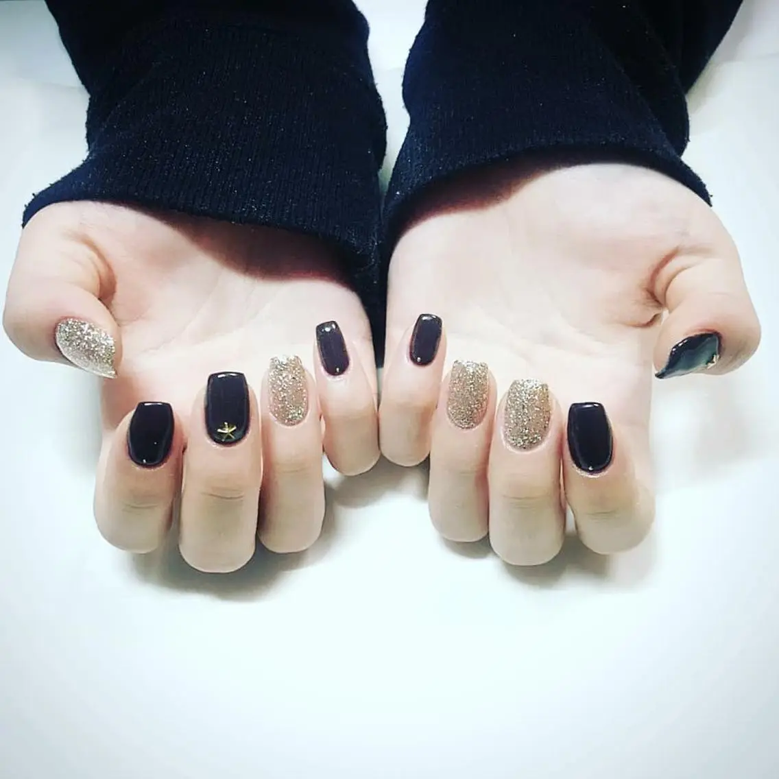 ネイル ブラウン lylynail YUUKAのネイルデザイン