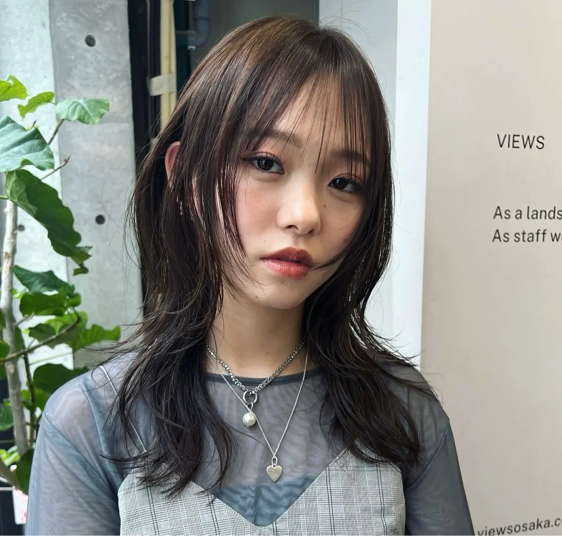 ロング カット ハッシュカット カシマハヤトのヘアスタイル