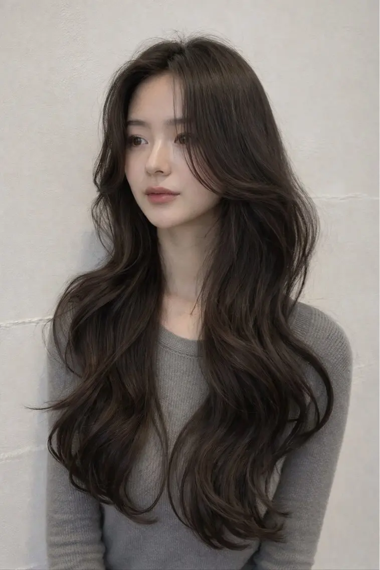 パーマ 本場韓国ヘア特化 아이비/Aibiのヘアスタイル