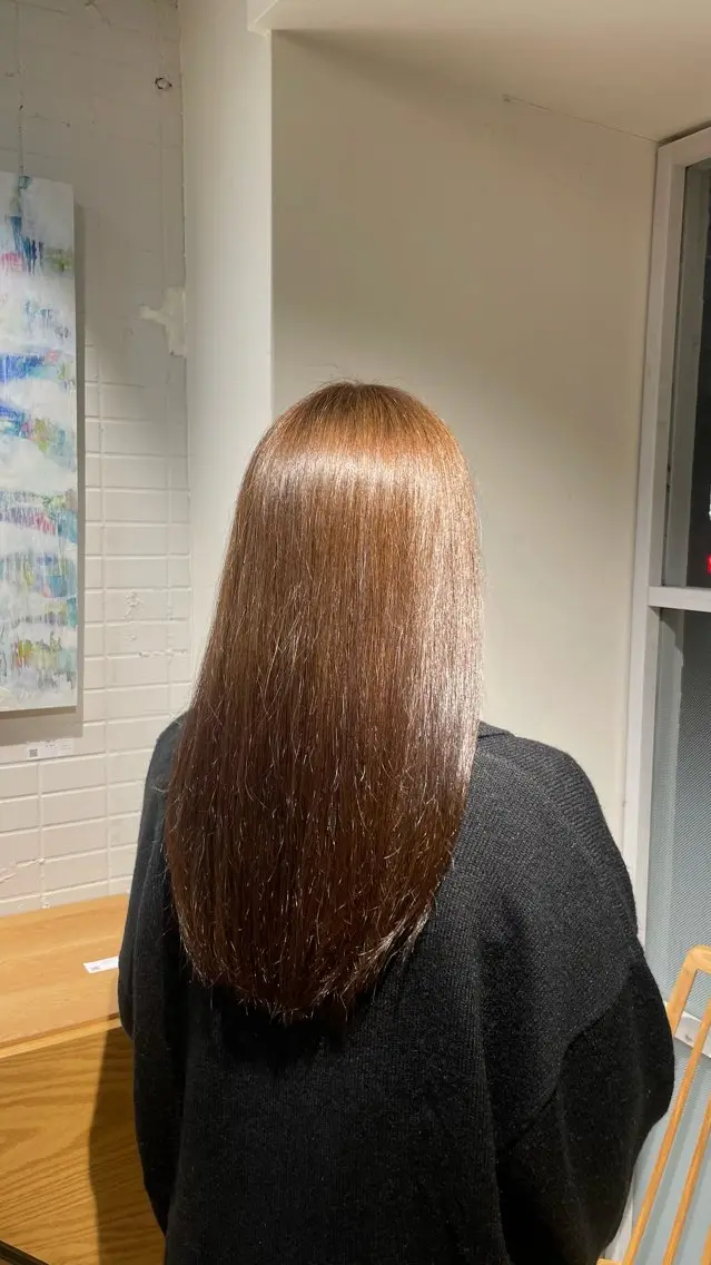 ロング 岡田 陽成のヘアスタイル