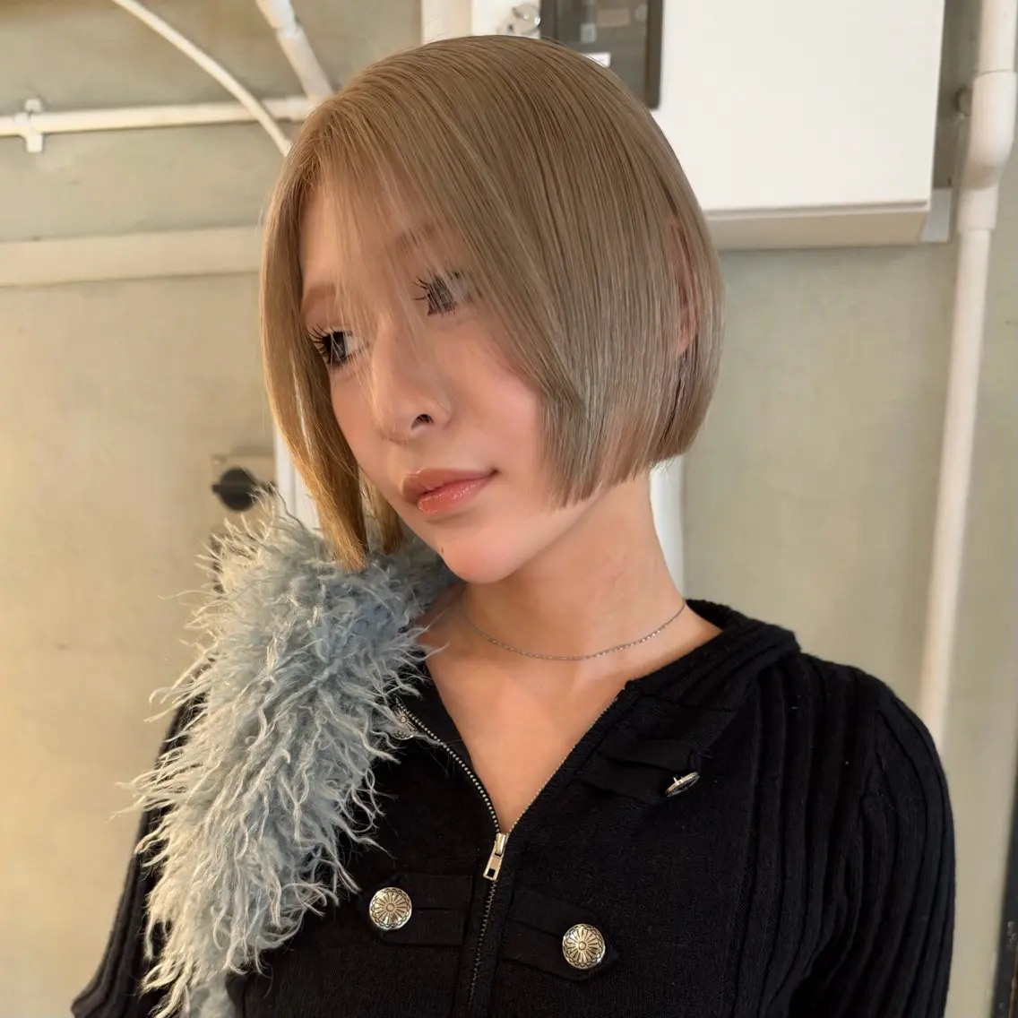 ショート カラー ヘアアレンジ トリートメント 似合わせヘア🪐 デザインMAMIのヘアスタイル