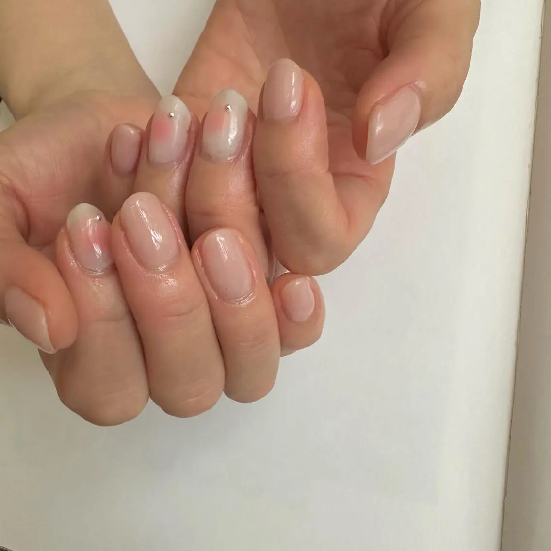 ネイル チークネイル cocoro nail salonのネイルデザイン