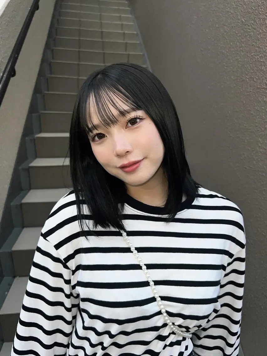 カラー 透明感カラー 縮毛矯正 YAMADA KOKOROのヘアスタイル