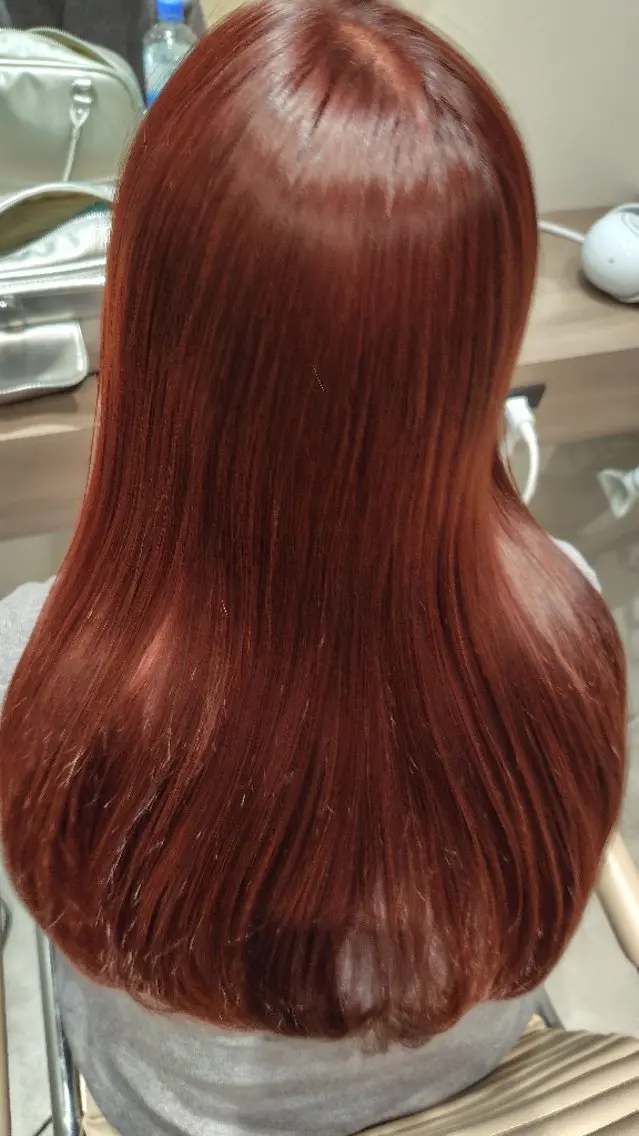 ロング カラー カット ヘアカラー トリートメント ✂デザインカット🐟 高評価✂戸崎俊成✂のヘアスタイル