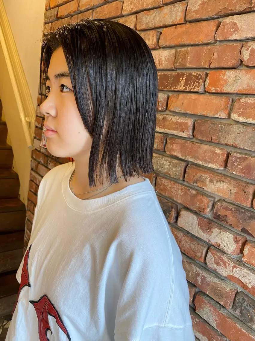 ショート 高塩翔大 髪質改善のヘアスタイル