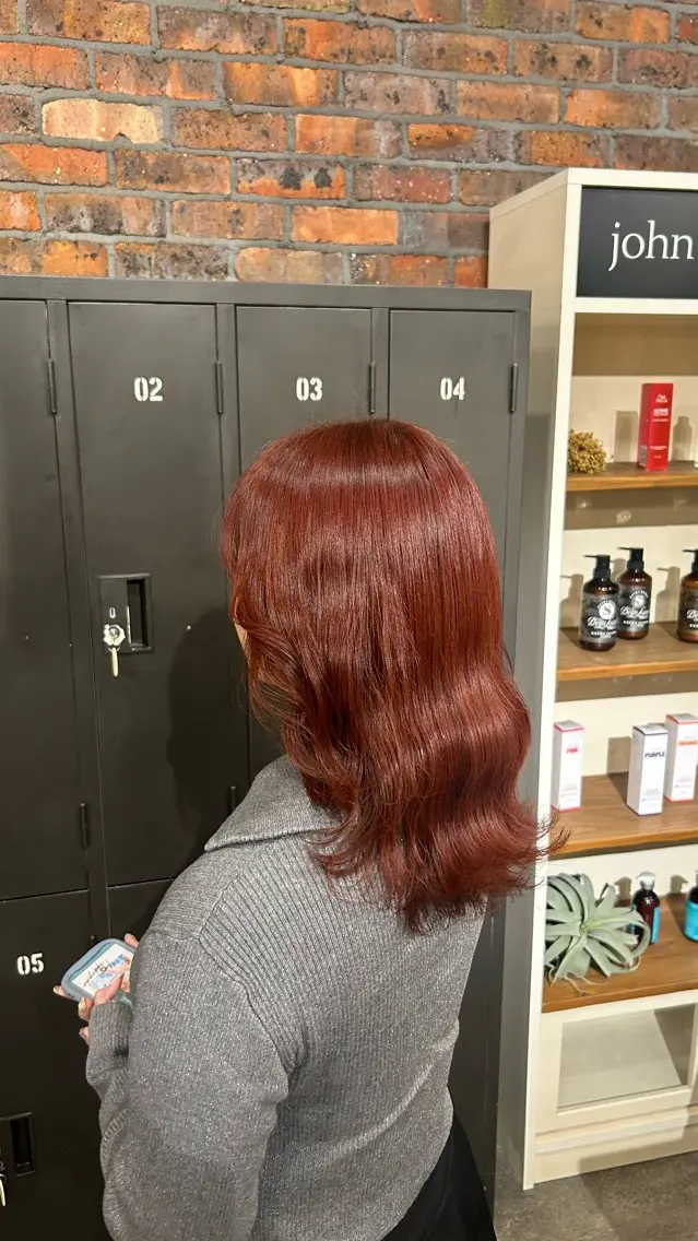 カラー ブリーチ ダブルカラー ブリーチなしカラー the BRIDGE マナ🎀のヘアスタイル