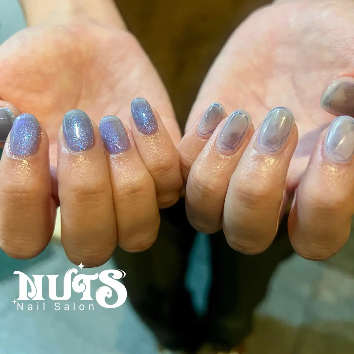 ネイル ジェルネイル ニュアンスネイル パラジェル ハンドネイル 【池袋】nuts nail なつみのネイルデザイン