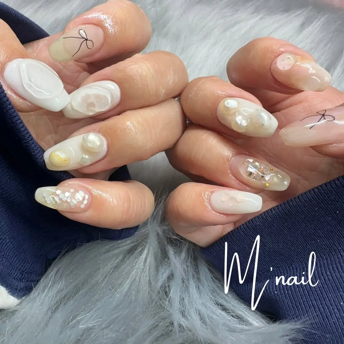 ネイル ハンドネイル M' nailのネイルデザイン