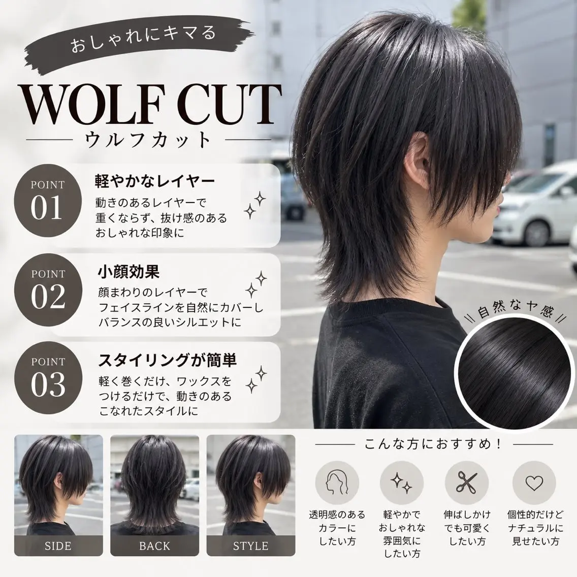 ミディアム 【パーマ特化美容師 】🔥YOSHIYAのヘアスタイル