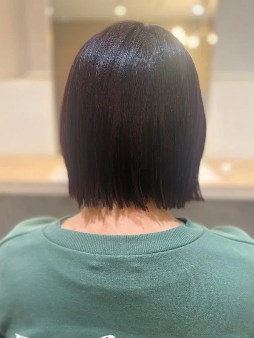 ミディアム ボブ くびれヘア レイヤーカット TOU/ROU代表 藤浪佑太のヘアスタイル