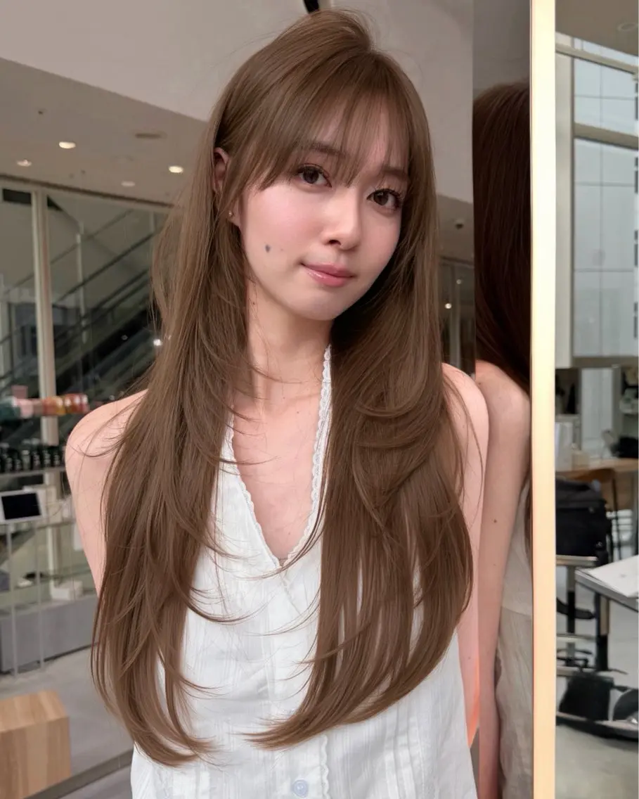 ロング カット 今岡 凜也のヘアスタイル