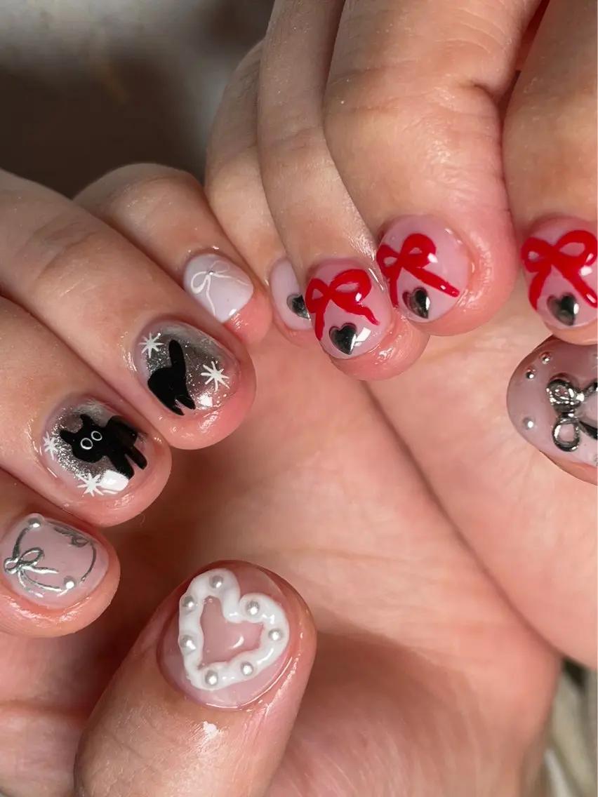 ネイル ハンドネイル Nail salon Euphoriaのネイルデザイン