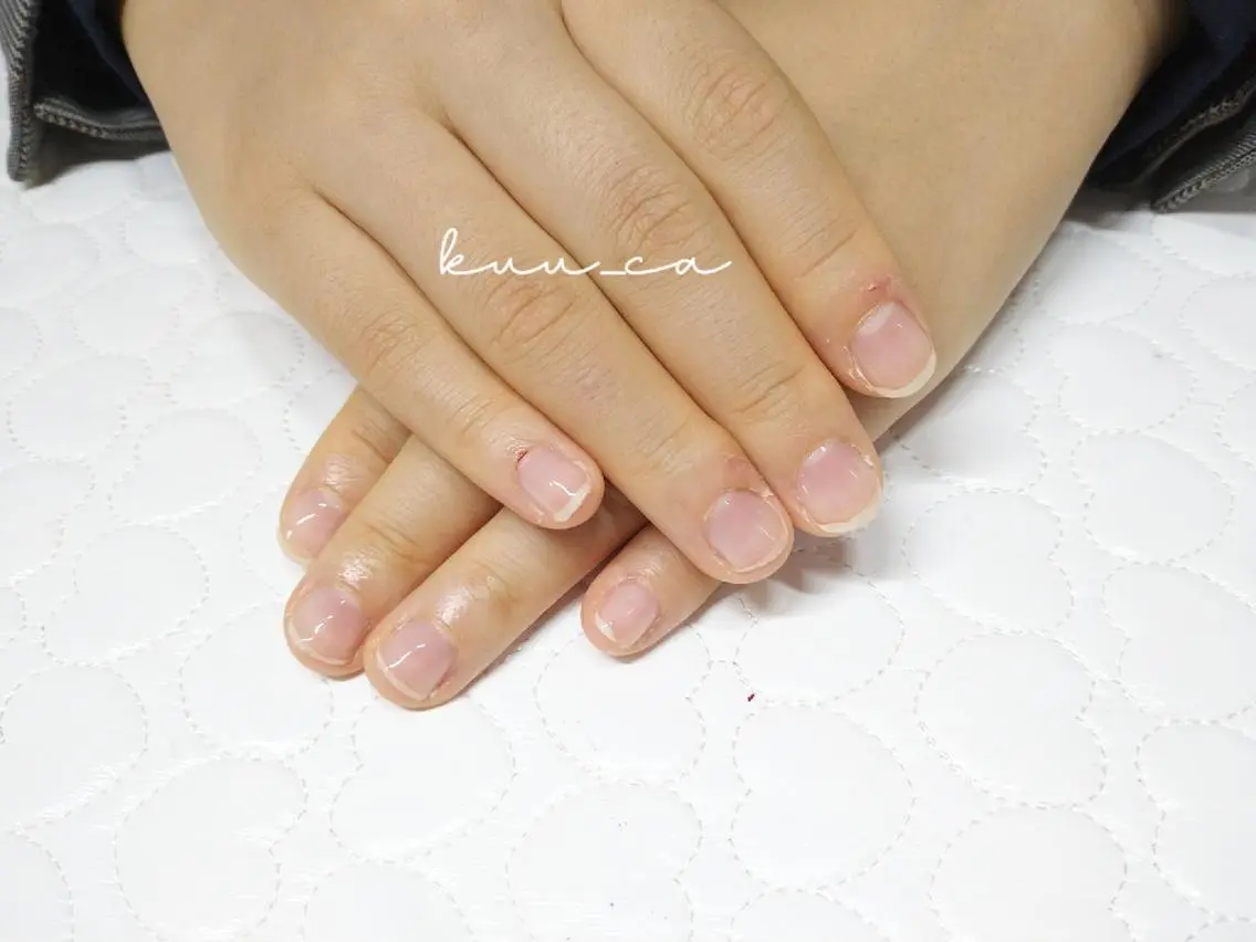 ネイル クリアネイル nailsalon　 Natuのネイルデザイン