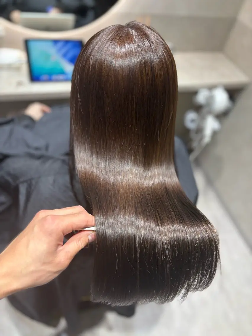 セミロング カラー カット ヘアカラー トリートメント 川崎のカラー職人🥣 kentaのヘアスタイル