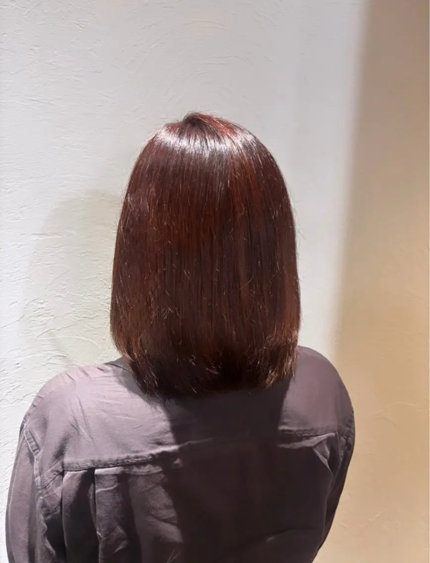 カラー ヘアカラー 中俣 志歩のヘアスタイル
